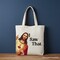 Jesus I Saw That Canvas Tote Bag, Whimsical Christians Gift Shopper